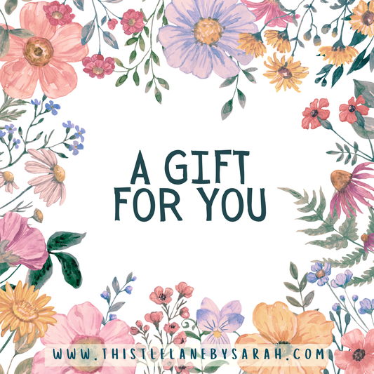 Gift Card to Thistle Lane by Sarah