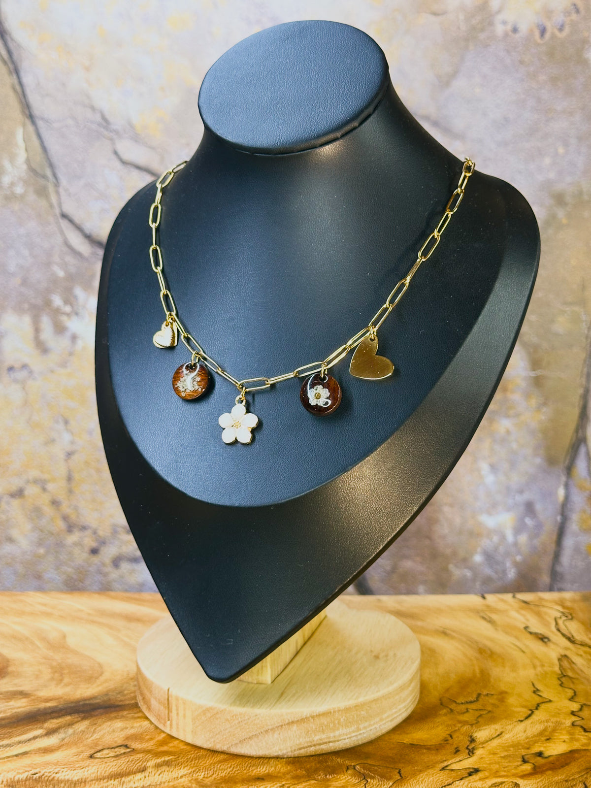Love + Wildflowers Charm Necklace