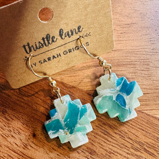 Beachy Blue Dangles