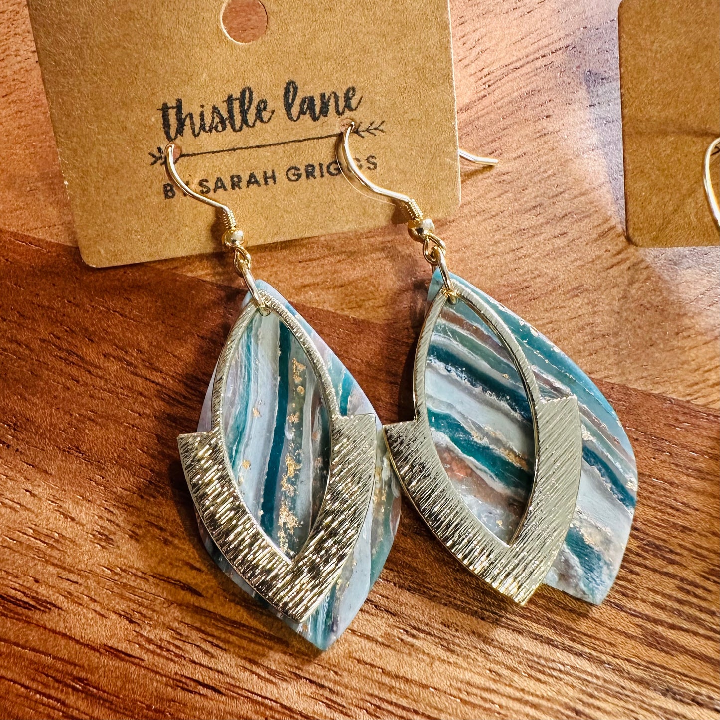 Polymer Clay Earrings #77